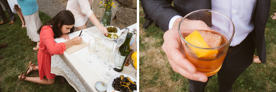 backyard devil's lake wedding oregon