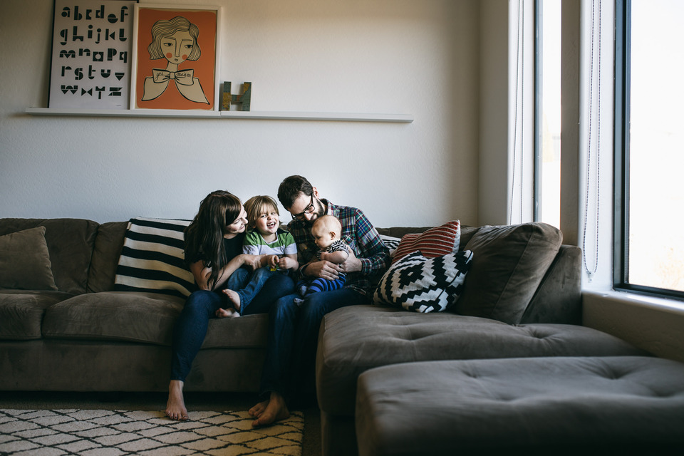 Hampton Family portrait / Amy Winningham Photography