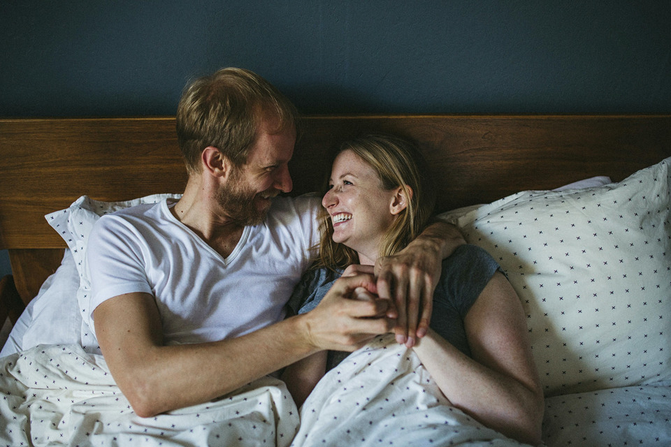 engagement session in the san francisco mission district, making pancakes, hiking bernal heights