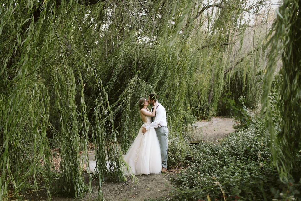 Fairytale Secret Garden Wedding At Campovida Winery Justine