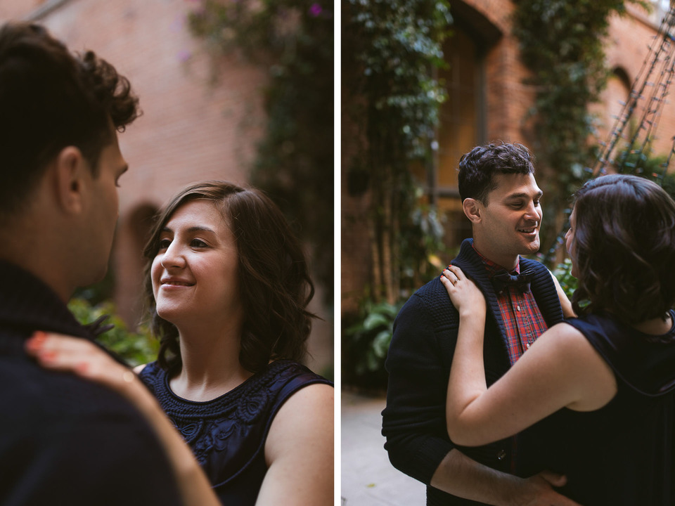 los angeles engagement session