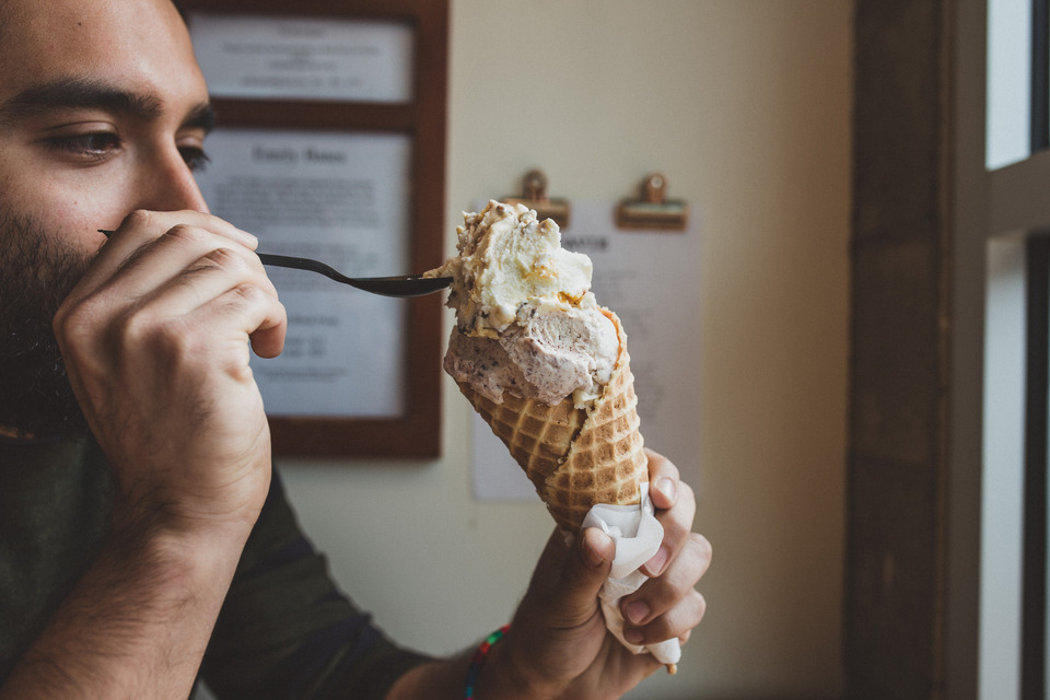 roxy and omar at salt and straw