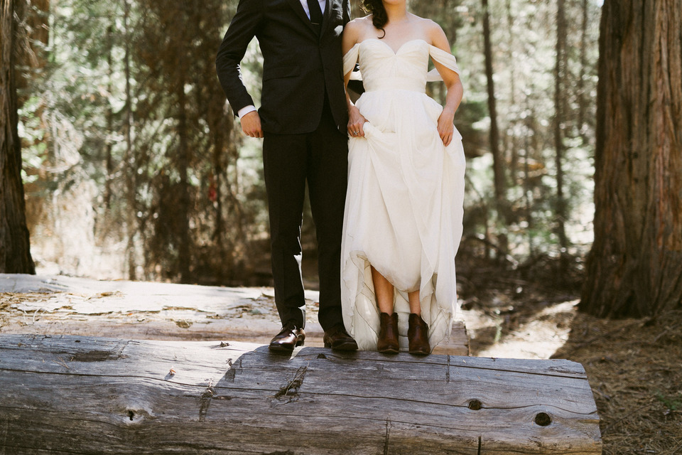 Yosemite National Park Wedding, Part One: Shannon + Iain by Amy Winningham